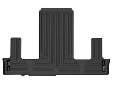 Husky Liners X-Act Contour Third Seat Floor Liner; Black (21-24 Yukon w/ 2nd Row Bucket Seats)