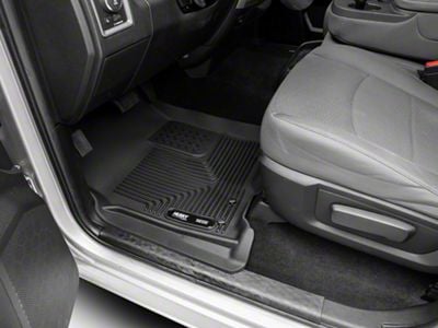 Husky Liners X-Act Contour Front Floor Liners; Black (02-18 RAM 1500 w/ Automatic Transmission)