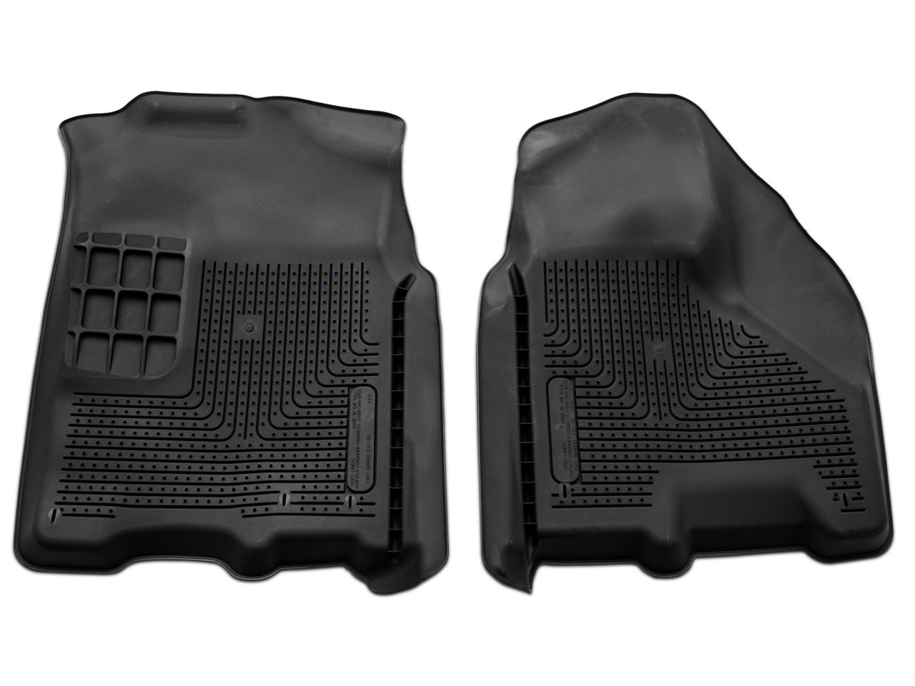 Husky Liners 53561 X-Act Contour Front Floor Liners in Black for 11-18 Jeep Grand Cherokee WK2