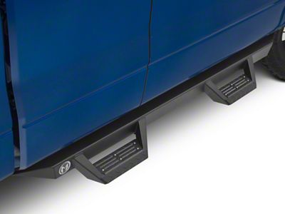 Magnum RT Drop Side Step Bars; Black Textured (09-14 F-150 SuperCab, SuperCrew)