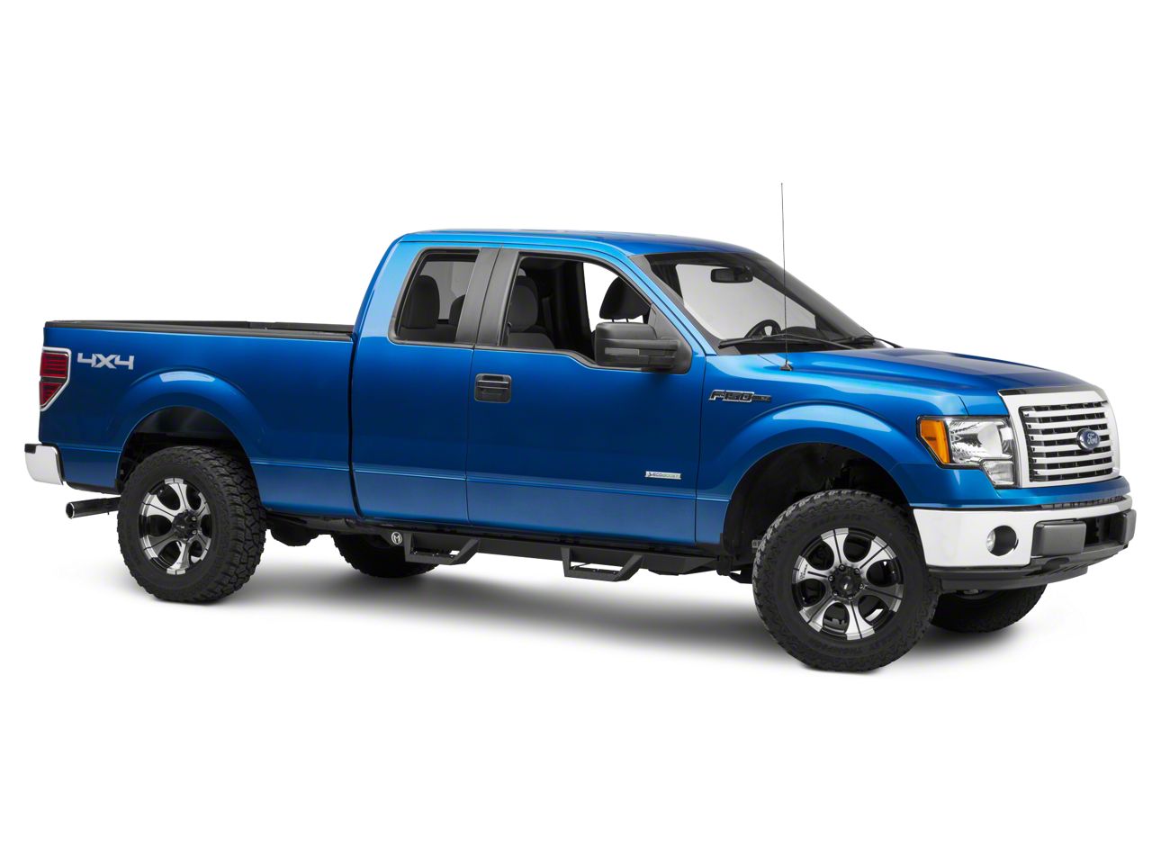 Magnum F-150 RT Cab Length Side Step Bars; Black T532531 (09-14 F