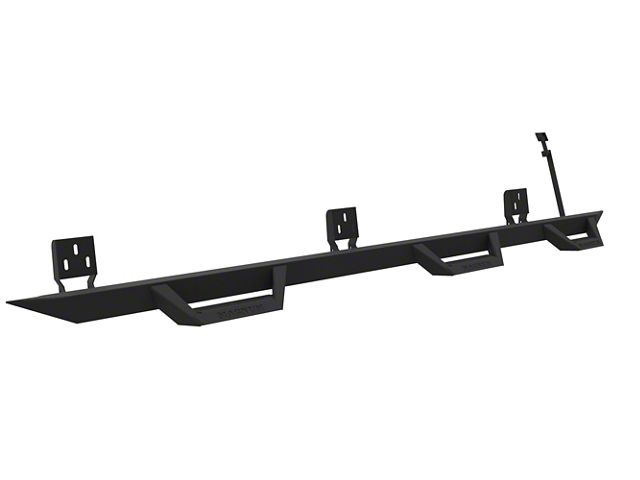 Magnum RT Wheel to Wheel Drop Side Step Bars; Black Textured (09-14 F-150 SuperCab w/ 6-1/2-Foot Bed)