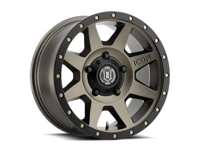 ICON Alloys Rebound Bronze 5-Lug Wheel; 17x8.5; 0mm Offset (02-08 RAM 1500, Excluding Mega Cab)