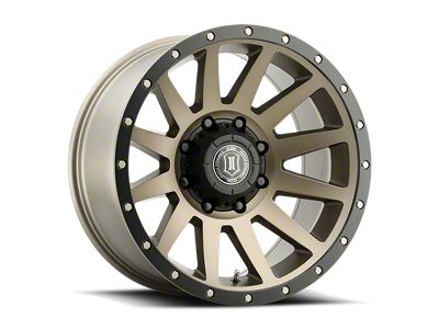 ICON Alloys Compression Bronze 8-Lug Wheel; 20x10; -19mm Offset (03-09 RAM 2500)