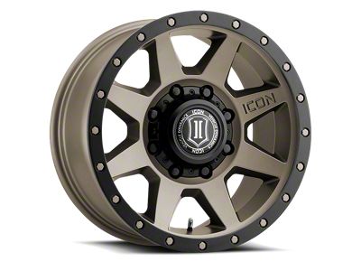 ICON Alloys Rebound HD Bronze 8-Lug Wheel; 17x8.5; 13mm Offset (03-09 RAM 2500)