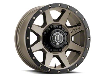 ICON Alloys Rebound HD Bronze 8-Lug Wheel; 18x9; 12mm Offset (03-09 RAM 3500 SRW)