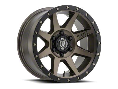 ICON Alloys Rebound Bronze 6-Lug Wheel; 18x9; 6mm Offset (04-08 F-150)