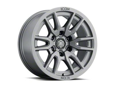 ICON Alloys Vector 6 Titanium 6-Lug Wheel; 17x8.5; 6mm Offset (04-08 F-150)