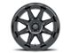 ICON Alloys Bandit Gloss Black 6-Lug Wheel; 20x10; -24mm Offset (07-13 Sierra 1500)