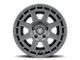 ICON Alloys Compass Satin Black 6-Lug Wheel; 17x8.5; 0mm Offset (07-13 Sierra 1500)