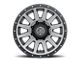 ICON Alloys Compression HD Titanium 8-Lug Wheel; 18x9; 12mm Offset (11-14 Sierra 3500 HD SRW)