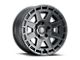 ICON Alloys Compass Satin Black 6-Lug Wheel; 17x8.5; 0mm Offset (07-13 Silverado 1500)