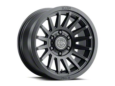 ICON Alloys Recon SLX Satin Black 6-Lug Wheel; 17x8.5; 25mm Offset (07-13 Silverado 1500)
