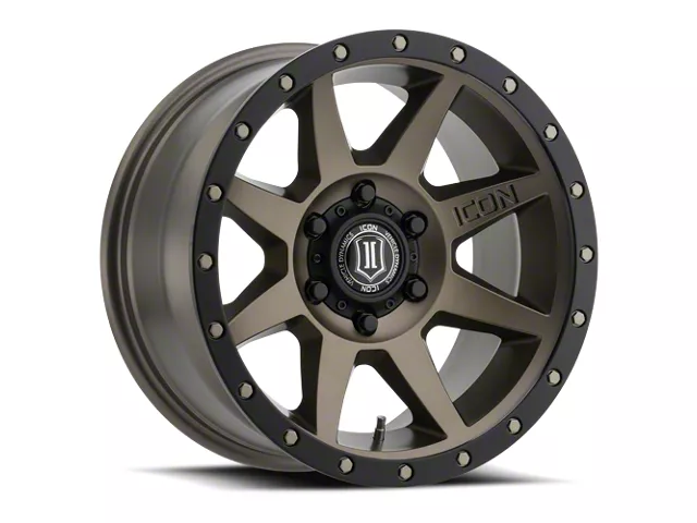 ICON Alloys Rebound Bronze 6-Lug Wheel; 17x8.5; 0mm Offset (07-14 Yukon)