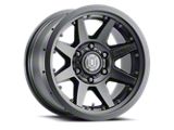 ICON Alloys Rebound Pro Satin Black 6-Lug Wheel; 17x8.5; 0mm Offset (07-14 Yukon)