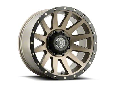 ICON Alloys Compression Bronze 8-Lug Wheel; 20x10; -19mm Offset (08-10 F-250 Super Duty)