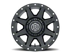 ICON Alloys Rebound HD Satin Black 8-Lug Wheel; 17x8.5; 6mm Offset (08-10 F-350 Super Duty SRW)