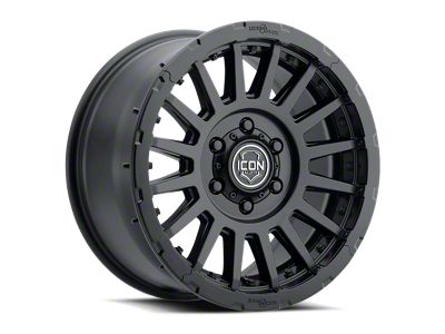 ICON Alloys Recon Pro Satin Black 8-Lug Wheel; 17x8.5; 6mm Offset (08-10 F-350 Super Duty SRW)