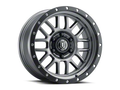 ICON Alloys Alpha Gunmetal 6-Lug Wheel; 20x9; 16mm Offset (09-14 F-150)