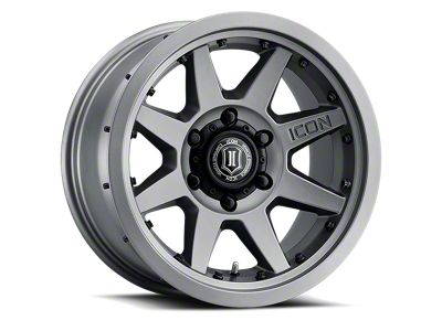 ICON Alloys Rebound Pro Titanium 6-Lug Wheel; 17x8.5; 6mm Offset (09-14 F-150)