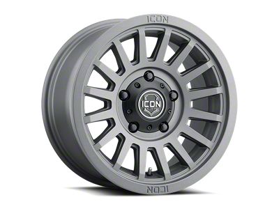 ICON Alloys Recon SLX Charcoal 6-Lug Wheel; 17x8.5; 6mm Offset (09-14 F-150)