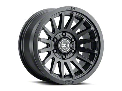 ICON Alloys Recon SLX Satin Black 6-Lug Wheel; 17x8.5; 0mm Offset (15-22 Canyon)