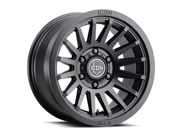 ICON Alloys Recon SLX Satin Black 6-Lug Wheel; 17x8.5; 0mm Offset (15-22 Canyon)