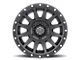 ICON Alloys Compression Satin Black 6-Lug Wheel; 17x8.5; 6mm Offset (15-20 F-150)