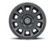 ICON Alloys Thrust Satin Black 6-Lug Wheel; 17x8.5; 6mm Offset (15-20 F-150)