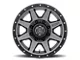 ICON Alloys Rebound HD Titanium 8-Lug Wheel; 17x8.5; 13mm Offset (19-24 RAM 2500)