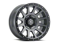ICON Alloys Compression Titanium 6-Lug Wheel; 17x8.5; 0mm Offset (24-26 Ranger)