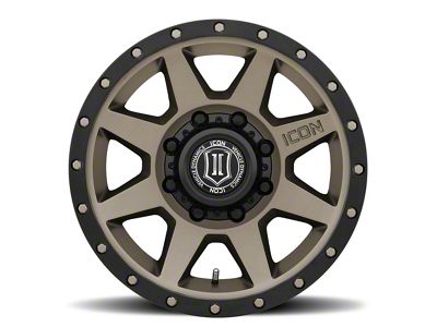 ICON Alloys Rebound HD Bronze 8-Lug Wheel; 18x9; 6mm Offset (99-07 F-350 Super Duty SRW)