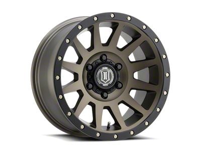 ICON Alloys Compression Bronze 6-Lug Wheel; 20x10; -19mm Offset (99-06 Sierra 1500)