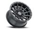 ICON Alloys Compression Satin Black 6-Lug Wheel; 17x8.5; 0mm Offset (99-06 Silverado 1500)