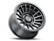 ICON Alloys Recon SLX Satin Black 6-Lug Wheel; 17x8.5; 25mm Offset (99-06 Silverado 1500)