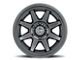 ICON Alloys Rebound SLX Satin Black 6-Lug Wheel; 17x8.5; 25mm Offset (23-24 Colorado)
