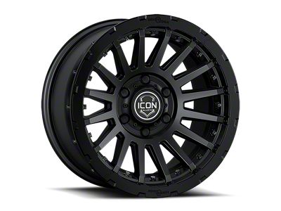 ICON Alloys Recon Pro Satin Black 6-Lug Wheel; 17x8.5; 0mm Offset (23-24 Colorado)