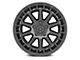 ICON Alloys Journey Satin Black 5-Lug Wheel; 17x8; 38mm Offset (87-90 Dakota)