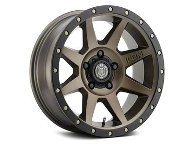 ICON Alloys Rebound Bronze 5-Lug Wheel; 17x8.5; 0mm Offset (05-11 Dakota)