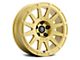 ICON Alloys Ricochet Gloss Gold 5-Lug Wheel; 17x8; 38mm Offset (87-90 Dakota)