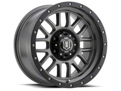 ICON Alloys Alpha Titanium 6-Lug Wheel; 17x8.5; 6mm Offset (21-24 F-150)