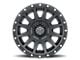 ICON Alloys Compression Satin Black 6-Lug Wheel; 18x9; 6mm Offset (21-24 F-150)