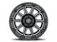 ICON Alloys Recoil Gloss Black Milled 6-Lug Wheel; 20x10; -24mm Offset (14-18 Sierra 1500)