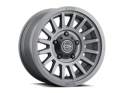 ICON Alloys Recon SLX Charcoal 6-Lug Wheel; 18x9; 0mm Offset (19-25 Sierra 1500)