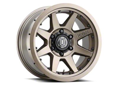 ICON Alloys Rebound Pro Bronze 6-Lug Wheel; 17x8.5; 0mm Offset (14-18 Silverado 1500)