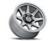 ICON Alloys Rebound SLX Charcoal 6-Lug Wheel; 17x8.5; 25mm Offset (14-18 Silverado 1500)