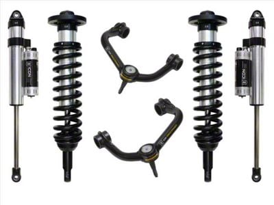 ICON Vehicle Dynamics 0 to 2.63-Inch Suspension Lift System with Tubular Upper Control Arms; Stage 4 (04-08 4WD F-150)
