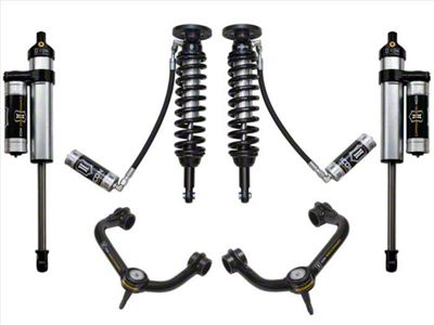 ICON Vehicle Dynamics 1.75 to 2.63-Inch Suspension Lift System with Tubular Upper Control Arms; Stage 3 (09-13 2WD F-150)