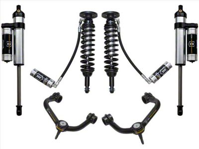 ICON Vehicle Dynamics 1.75 to 2.63-Inch Suspension Lift System with Tubular Upper Control Arms; Stage 4 (09-13 4WD F-150, Excluding Raptor)