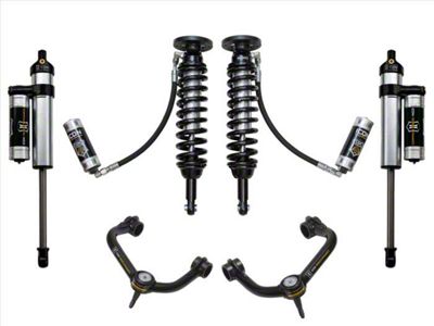 ICON Vehicle Dynamics 1.75 to 2.63-Inch Suspension Lift System with Tubular Upper Control Arms; Stage 4 (09-13 2WD F-150)
